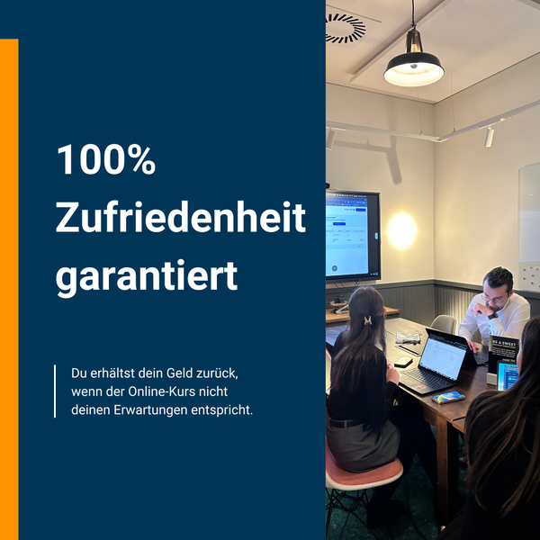 100% Zufriedenheit garantiert